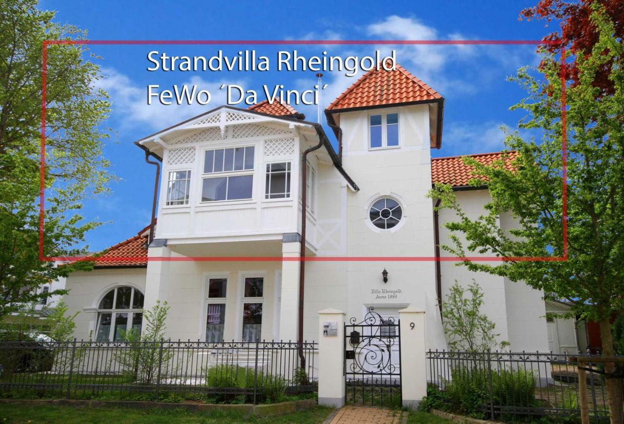 Strandvilla Rheingold - Ferienwohnung Da Vinci Goehren  Esterno foto